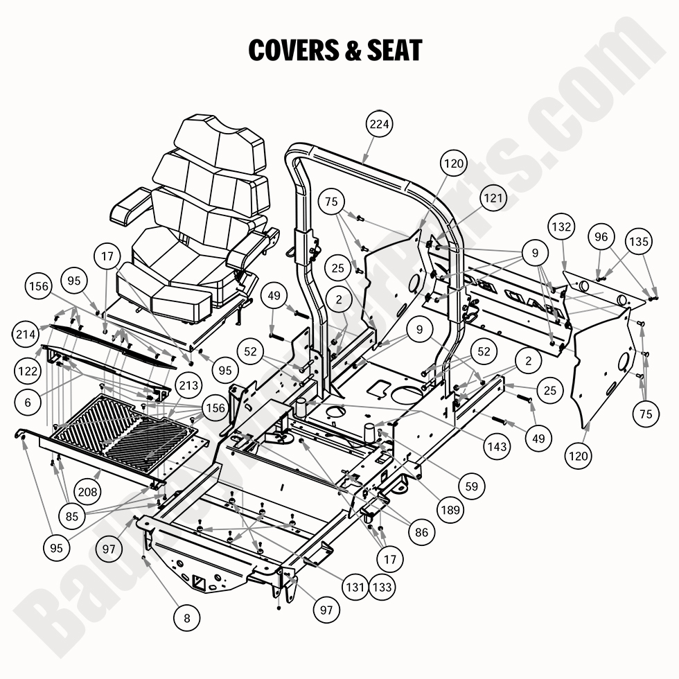 2020 Rogue - Covers and Seat